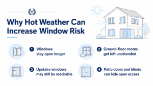 Why Hot Weather Can Affect Home Security